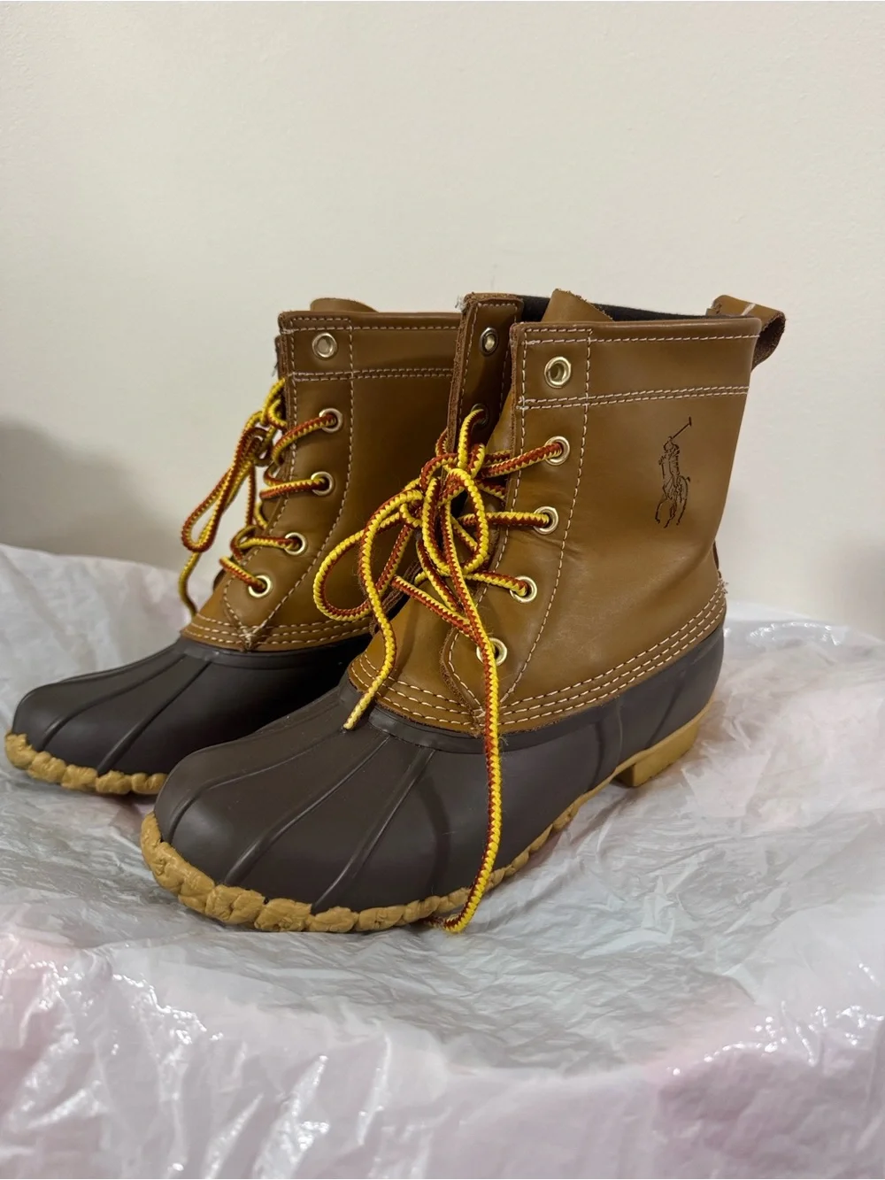Ralph Lauren padded brown